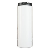 Einfaches modernes Happy Birthday Foto Thermosbecher (Rückseite)