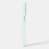 Einfaches modernes initiales Monogramm iPhone Hülle (Rechte Seite)