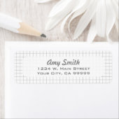 Einfaches, modernes, leicht graues geometrisches M (Insitu)