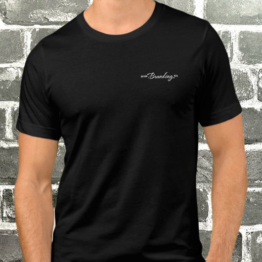 Einfaches, modernes Logo Black Men's Tshirt