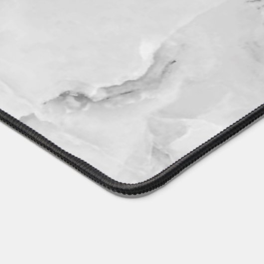 Einfaches, modernes Logo - Büro für weißes Marmor Schreibtischunterlage (Ecke)