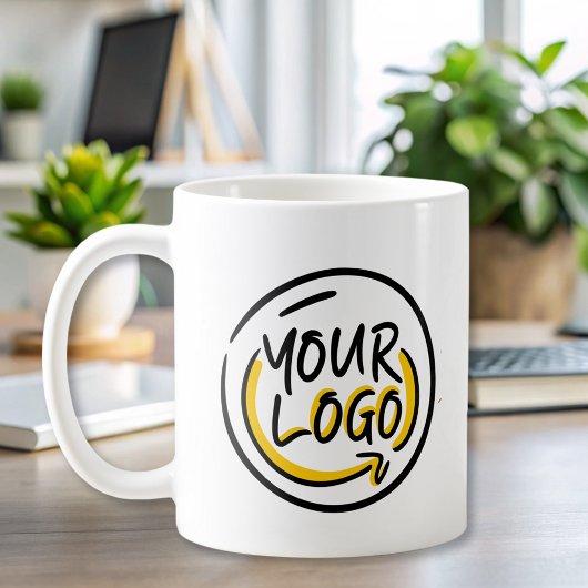 einfaches, modernes Logo qcode Kaffee Tasse