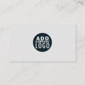 Einfaches, modernes Logo von DIY Company Visitenkarte (Rückseite)