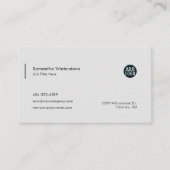 Einfaches, modernes Logo von DIY Company Visitenkarte (Vorderseite)