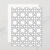 Einfaches modernes marokkanisches geometrisches De (Vorne/Hinten)