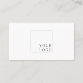 Einfaches, modernes, minimalistisches Berufliches  Visitenkarte