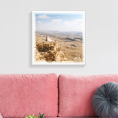 Einfaches modernes Minimalistisches Hochzeitsszena Leinwanddruck (Insitu (Wohnzimmer))