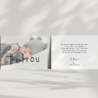 Einfaches, modernes neutrales Foto mit Babydusche