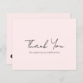 Einfaches, modernes Pink-Budget-Geschäft dank Kart (Vorne/Hinten)