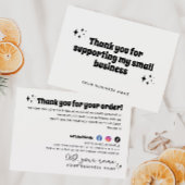 Einfaches, modernes Retro-Programm, das mein klein Dankeskarte