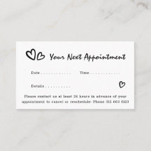 Einfaches, modernes Script-Herz-Logo - Schwarzes G