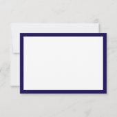 Einfaches modernes Skript-Abschluss Dankeskarte (Rückseite)