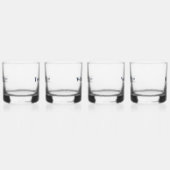 Einfaches, modernes Textdesign Whiskyglas (Rechts)