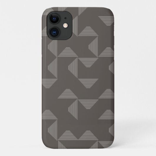 Einfaches, modernes, trendiges geometrisches Muste Case-Mate iPhone Hülle (Rückseite)