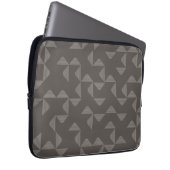 Einfaches, modernes, trendiges geometrisches Muste Laptopschutzhülle (Vorne Rechts)