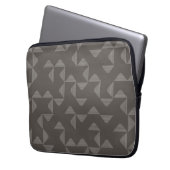 Einfaches, modernes, trendiges geometrisches Muste Laptopschutzhülle (Vorderseite Links)
