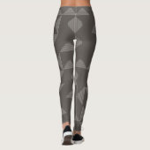 Einfaches, modernes, trendiges geometrisches Muste Leggings (Rückseite)