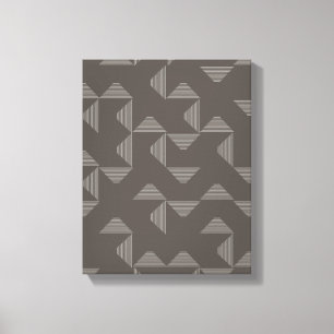 Einfaches, modernes, trendiges geometrisches Muste Leinwanddruck