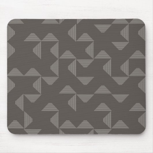 Einfaches, modernes, trendiges geometrisches Muste Mousepad (Vorne)