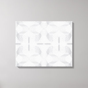 Einfaches, modernes, trendiges Grafikdesign Leinwanddruck