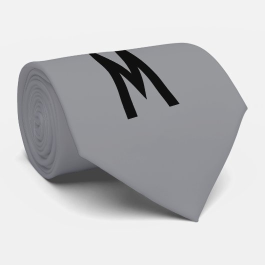 Einfaches modernes Ultimate Silver Krawatte (Gerollt)