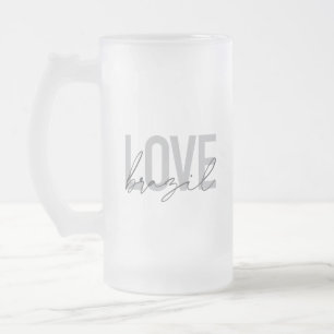 Einfaches, modernes, urbanes, cooles Design Liebt Mattglas Bierglas