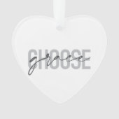 Einfaches, modernes, urbanes, cooles Design Wählen Ornament (Vorderseite)