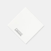 Einfaches, modernes, urbanes, cooles Design Wählen Serviette (Ecke)