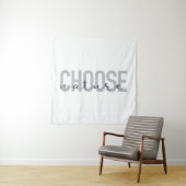 Einfaches, modernes, urbanes, cooles Design Wählen Wandteppich (Beispiel)