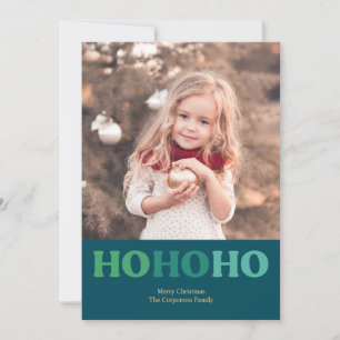 Einfaches modernes Weihnachten Grün 2 Foto