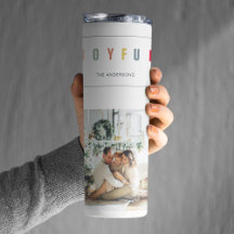 Einfaches modernes WeihnachtsFoto | Feierlicher Ur