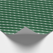 Einfaches, modernes Weihnachtsmuster-Papier Geschenkpapier (Ecke)