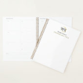 Einfaches, modernes, weißes, elegantes Template Mo Planer (Anzeige)