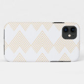 Einfaches, modernes Zickzack Pfeilbild Case-Mate iPhone Hülle (Rückseite (Horizontal))