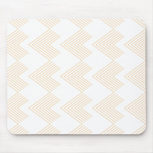 Einfaches, modernes Zickzack Pfeilbild Mousepad (Vorne)
