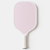 Einfaches Monogramm für moderne Skriptnamen Pickleball Schläger (Rückseite)