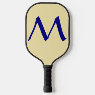 Einfaches Monogramm-Kundenauftrag Pickleball Schläger