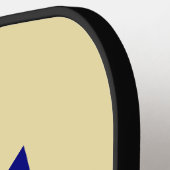Einfaches Monogramm-Kundenauftrag Pickleball Schläger (Linke Seite)