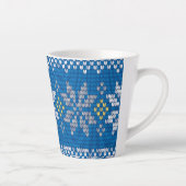 Einfaches Motiv Muster 3 Milchtasse (Rechts)