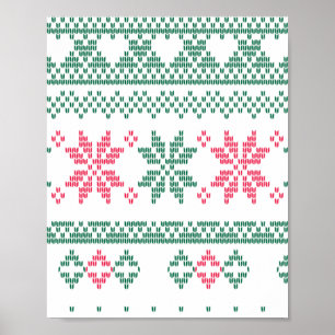 Einfaches Motiv Muster 5 Poster