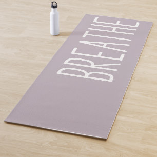 Einfaches Motivierend Zitat Boho Lilac Yogamatte