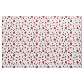 Einfaches Muster aus Rot, Schwarz und Weiß Stoff (Fat Quarter (45,7 x 55,9 cm))