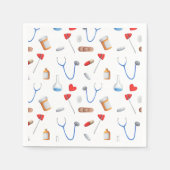 einfaches Muster für medizinisches Gerät Serviette (Vorderseite)