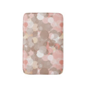 Einfaches Muster - Kreise Badematte (Vorderseite Vertikal)