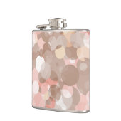 Einfaches Muster - Kreise Flachmann (Links)