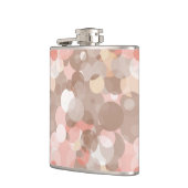 Einfaches Muster - Kreise Flachmann (Links)