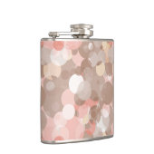 Einfaches Muster - Kreise Flachmann (Rechts)