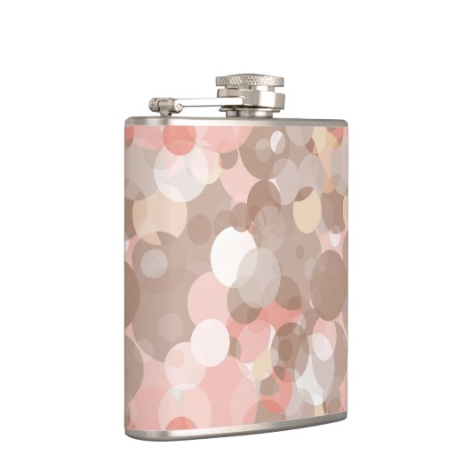 Einfaches Muster - Kreise Flachmann (Rechts)