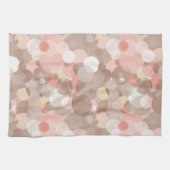 Einfaches Muster - Kreise Handtuch (Horizontal)