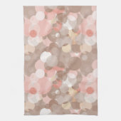 Einfaches Muster - Kreise Handtuch (Vertikal)